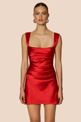 Nookie Dream Mini Dress - Red