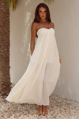 Jaiyah Maxi Dress - Pearl